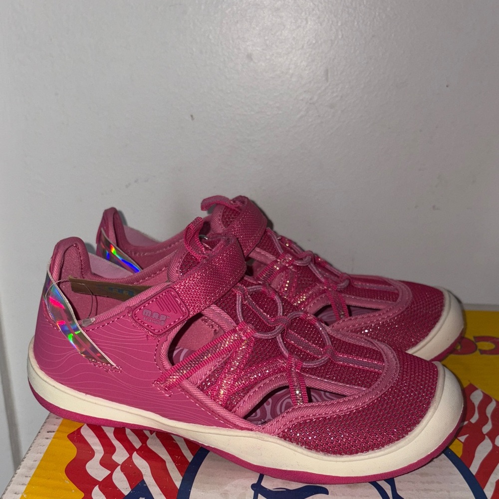 Jambu Map Pink Kids' Shoes size 2